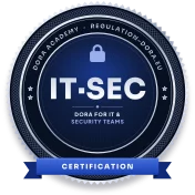 DORA for IT & Security Teams seal