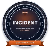 Incident Reporting Specialist Certification