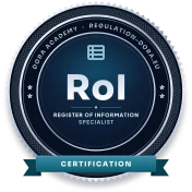 DORA Register of Information Specialist seal