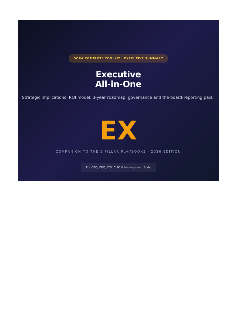 Executive All-in-One report